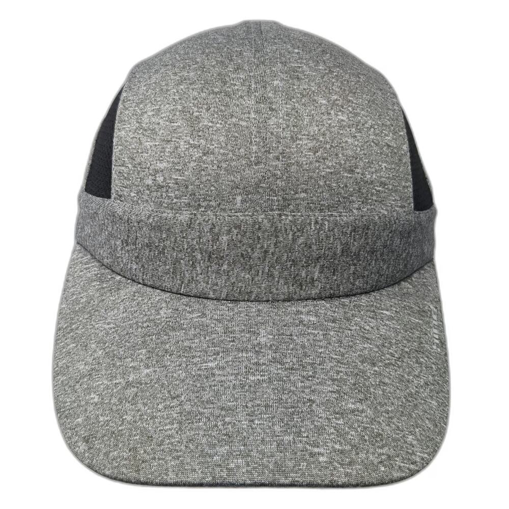 Hind Baseball Cap Gray One Size Mesh Panels Performance Running Hat Strapback
